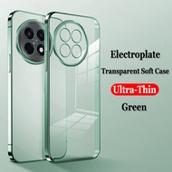 Sang trọng trong suốt mạ điện vỏ cho Oneplus 13R/Oneplus ACE 5/Oneplus ACE 5 Pro Vỏ điện thoại mạ TP