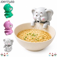 JONY1TWDD Elephant Animal Fans Coffee Chiller, 3 Speeds Dinosaur Clip-On Mini Food Cooling Fan, with