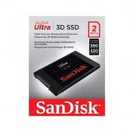 SanDisk 固態硬碟 2TB Ultra 3D SSD 2.5吋 SATAIII（SD-SSDUT-2TB）