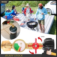 mw   Propane Refill Adapter Propane Tank Gauge Monitor 1lb to 20lb Propane Tank Refill Adapter with 