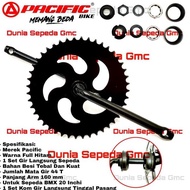 Crank Set Direct Gear Bmx Bike 20 Inch Crankset Middle Gear 44 T