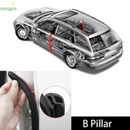 YANGGUA Car Door Edge Seal Strip, Rubber Dust-proof B-Pillar Weatherstrip, Durable Soft Universal Wa