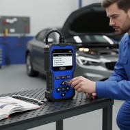 V410 OBD2 Scanner Tool:  Alat Pengimbas OBD2 V410: Pembaca Kod Diagnostik Kereta & Penguji Penuh
