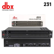 dbx 231 Professional Dual Channel 31-Band Graphic Equalizer, 2-Series EQ with Balanced XLR I/O, Idea