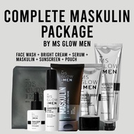 Ms Glow Men Complete + Maskulin Original MsGlow For Men