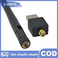 E-WOITD ciciselling Bộ Điều Hợp Mạng Usb Wifi Không Dây 2.4Ghz 150Mbps Có Ăng Ten 802.11Ac