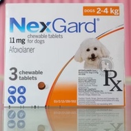 NEXGARD AFOXOLANER CHEWABLE FOR DOGS
