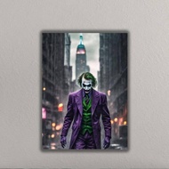 Joker Heath Ledger Canvas Print Movie Wall Art