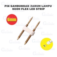 BRASS LED STRIP NEEDLE LED CONNECTOR 6/ 8/ 10 MM E1034 LED STRIP PIN NEEDLE LED LIGHT HOSE