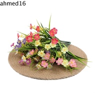 AHMED Fake Greenery Shrubs Plants, Fake UV Resistant Artificial Flowers, Pots Decoration Plastic Creative Fake Flowers Outdoor