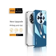 vivo x200 pro casing vivo x200 casing Vivo Plating Glass Metal Protective Case Phone Case