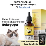 Biovet Vitamin Booster Kucing Vitamin Kucing Bulu Gugur Vitamin Bulu Kucing Ubat Kurap Kucing Biovet