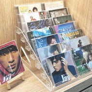 Rak paparan album, kotak penyimpanan CD, rak koleksi cakera, penyimpanan rekod dan pita tambahan, ko