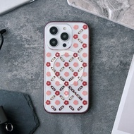 【COACH】iPhone 15系列 /16e MagSafe 精品手機殼 小茶花