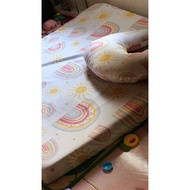 150x180cm x 2inches thick Playpen Bedsheet Fully Garterised - no foam included