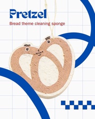 壓縮木漿清潔海棉擦 - 蝴蝶脆餅