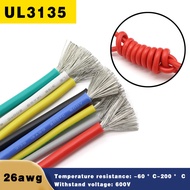 (((FX) UL3135 Silicone Wire 26awg (5 Meters price) Extra Soft Power Cord High Temperature Resistant 