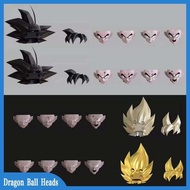2D 1F 64 Ad Ac D1 Dragon Ball Z SHF SSJ Super Saiyan Son Goku Vegeta Heads Accessories Kit Anime
