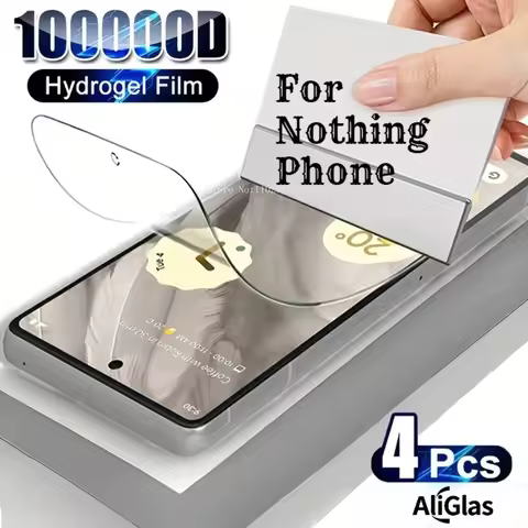 4Pcs For Nothing Phone 2a 2a Plus 3a Pro 3a Lite HD Hydrogel Film Not Glass For Nothing Phone 3 2 Se