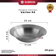 Subron Pasta Plate 23cm PR. PPT-23 Stainless Steel Dinner Plate Pasta Plate SubronOriginal