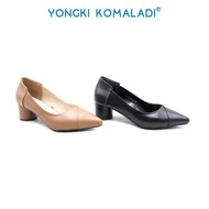 MERAH [ Original ] Yongki Komaladi Pantofel Ol-Ysl1104-22 Ladies Heels Black Shoes Women Red