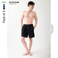 [BUNDLE OF 3] DLSTAR Men Dri-Cool Boxer Shorts | Soft | Dri-Fit | Men Boxers | Comfortable wear