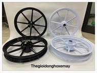 Mâm X1R 8 Cây Raider 1.6-1.85 Trắng Đen Tặng Kèm Đĩa Trước