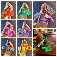 Creative Mini Fitness Equipment Series Keychain Pouch Ornaments Hanging Hanging Accessories G2h1
