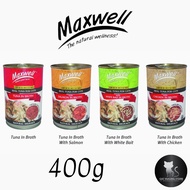 Maxwell Cat Canned Food Cat Wet Food 400g / Makanan Kucing