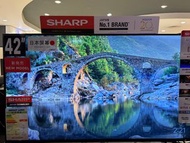 SHARP42”智能電視機日本🇯🇵屏幕！