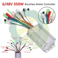 Electric Bicycle Accessories 36V/48V Electric Bike 350W Brushless DC Motor Controller For Electric Bicycle E-bike Scoote