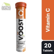 [CLEARANCE Expiry: 08/2026]  Voost Vitamin C 1000mg Effervescent 20 Tablets