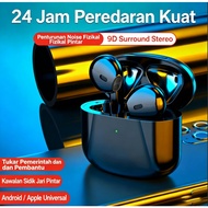 Earbud TWS Generasi 4 Flagship Bluetooth Anti Bunyi Tiada Delay Game Serasi Android iPhone Hadiah Ka