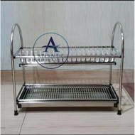 304 stainless steel stacking dish rack