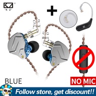 KZ ZSN Pro หูฟังโลหะเพิ่ม KZ AZ09โมดูล HD สนับสนุนการแปลงสัญญาณเสียง AAC หูฟังเอียร์บัดมอนิเตอร์สำหร