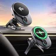 untuk Qi2 15W MagSafe Car Mount Charger, Dash & Vent Wireless Cars Mount Charger Lekapan Pemegang Te