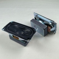 SOTAMIA 2Pcs 4080 Full Frequency Subwoofer 6 Ohm 15W Runway Horn Rectangular Bass Loudspeaker for Bl