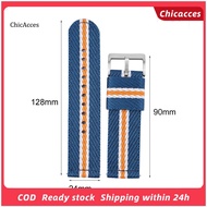 ChicAcces Watch Band Colorful Quick Release Canvas 24mm Men Sports Wristband Replacement Strap Compatible for Casio PRW-6600/PRG-600/650Y