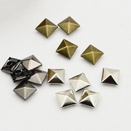 Nickel Spike Pyramid Check Rivet Nails 10mm