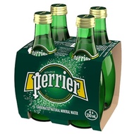 Perrier Sparkling Natural Mineral Water 4x330ml