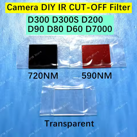 Camera DIY Refit For Nikon D300 D300S D200 D90 D80 D60 D7000 IR Cut Off Filter CCD CUT-OFF Infrared 