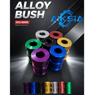 BUSH ALLOY UNIVERSAL — SHAFT M12 40MM ALLOY BUSH THAI