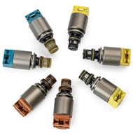 7PCS Transmission Solenoid 6HP21 6HP28 Gearbox For Audi A4 A5 For BMW F10 F12 F01 F02 X5 X6 M-Shift 