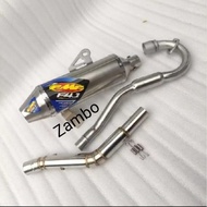1set FMF F4 Muffler pipe 38mm for Xr150 Xr200 Xtz125 Xtz150 Exhaust Klx 150 l,g,s Klx 150 rf bf D-Tr