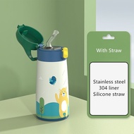 350ml/500ml High Quality Kids Thermos Mug Double Stainless Steel Cartoon Vacuum Flask Children Cute