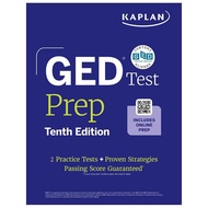 Chulabook|c321|Books|GED TEST PREP (2026): 2 PRACTICE TESTS + PROVEN STRATEGIES + ONLINE (KAPLAN)