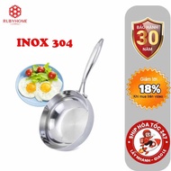 Kalpen Zenger monolithic stainless steel pan, solid 304 stainless steel pan, genuine induction cooke