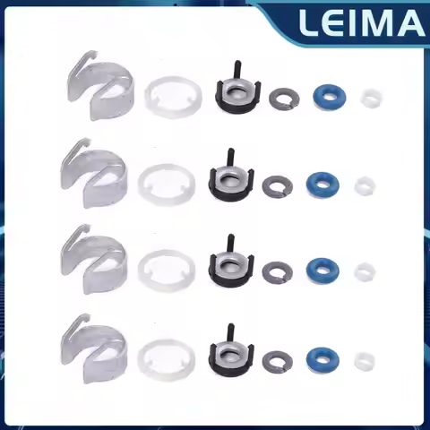 4pcs Fuel Injector O-ring Seal Kit For AUDI A4 Q5 VW Golf Passat Tiguan Jetta EOS CC 1.8 2.0T 06H998