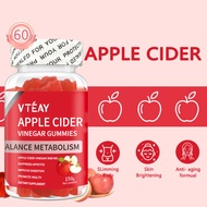 VTEAY Apple Cider Vinegar Gummies Vegan Halal Fat Buster Detox For Weight Loss Slimming Apple Cider 