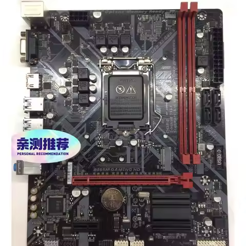 Used Desktop Computer Motherboard B365M Gaming HD for Gigabyte Gaming PC Mainboard